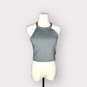 ZARA Gray Halter Neck Top (Sz M)
